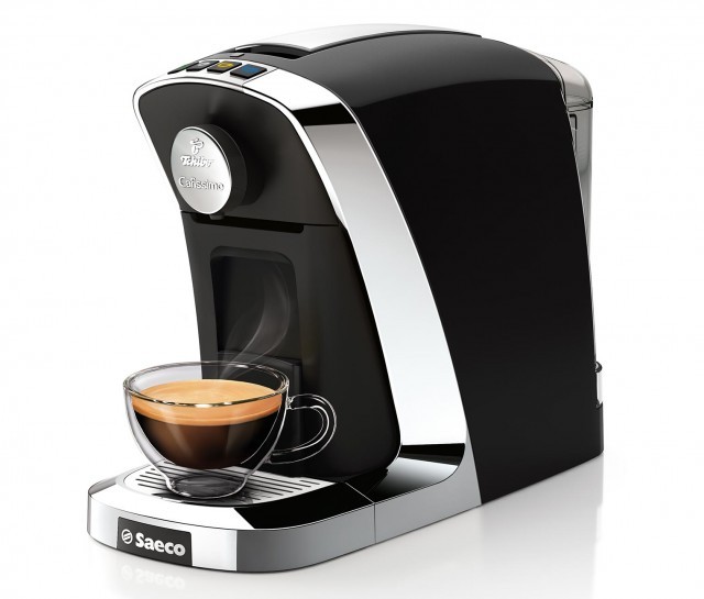 Fekete Tchibo Cafissimo TUTTOCAFFÈ oldalnézet