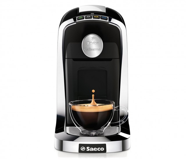 Fekete Tchibo Cafissimo TUTTOCAFFÈ szemből